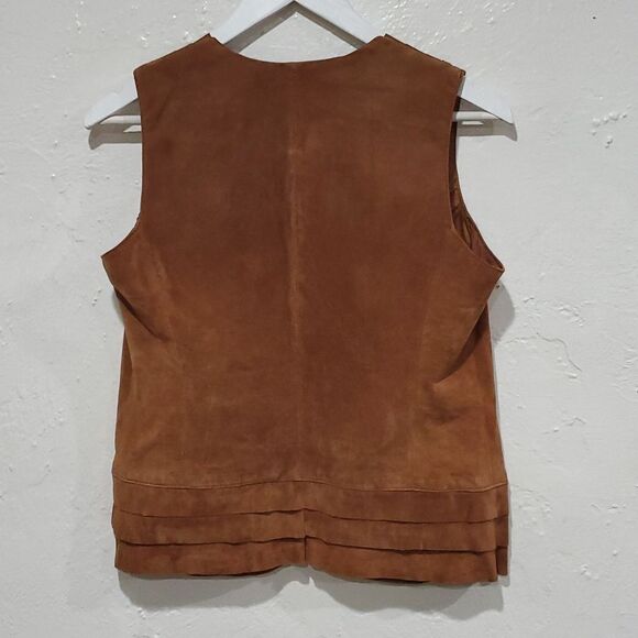 Genuine Suede Vest Size S - Picture 4 of 10